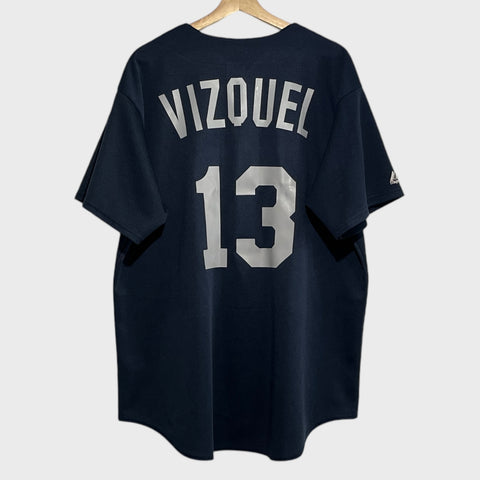 Vintage Omar Vizquel Seattle Mariners Jersey XL