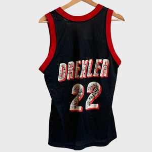 Vintage Clyde Drexler Portland Trail Blazers Jersey M
