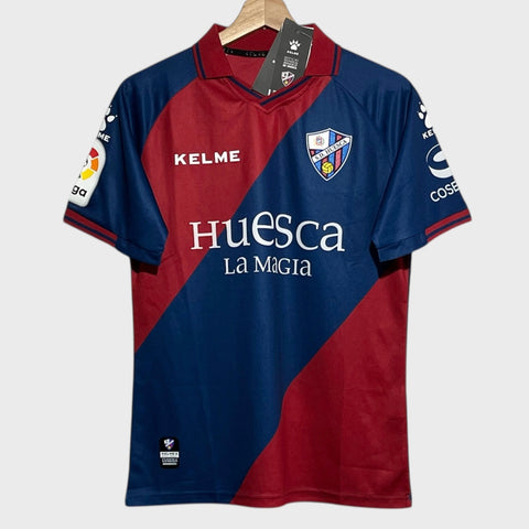 SD Huesca 2018/19 Home Soccer Jersey XS