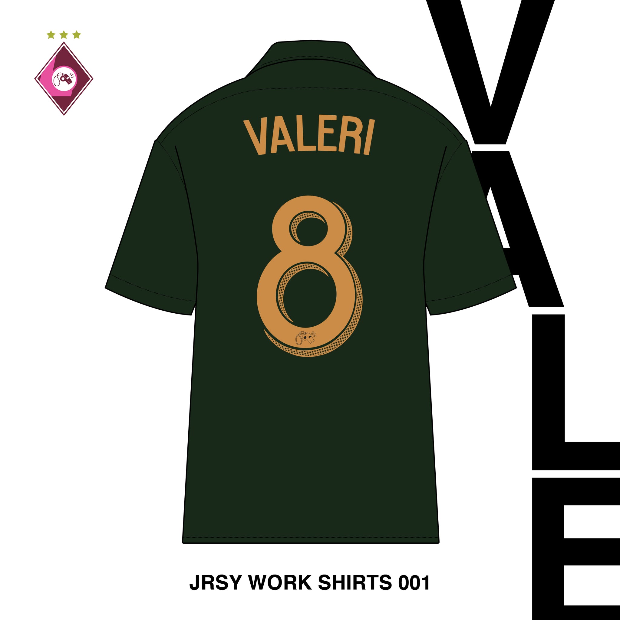 Diego Valeri JRSY Work Shirt - Replica