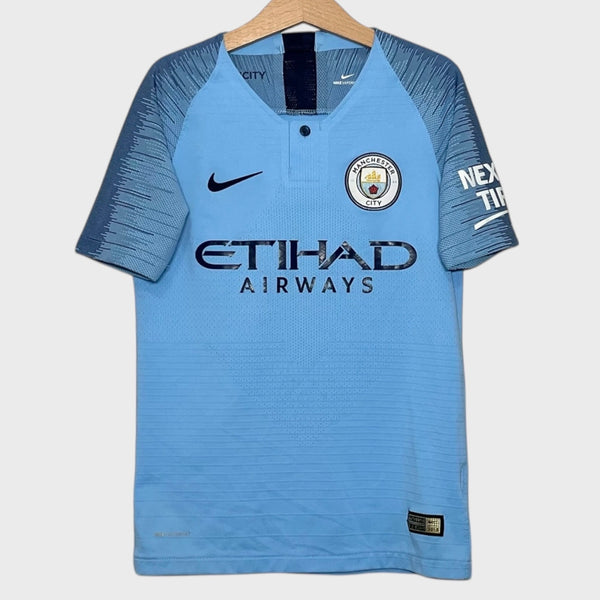 Leroy Sane Manchester City 2018/19 Home Soccer Jersey Youth S