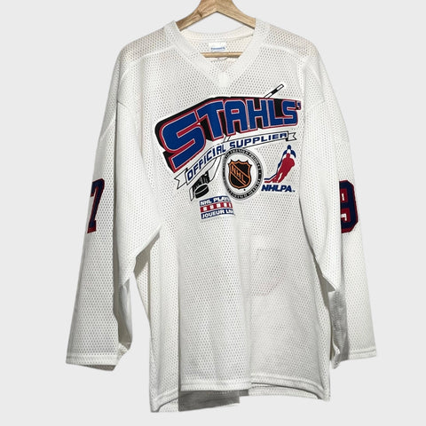 Vintage 1997 Stahls’ Salesman Sample Hockey Jersey XL