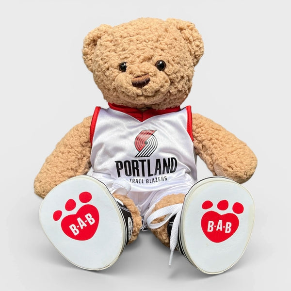 Portland Trail Blazers Basketball Teddy Bear 12” Talking Plush Doll