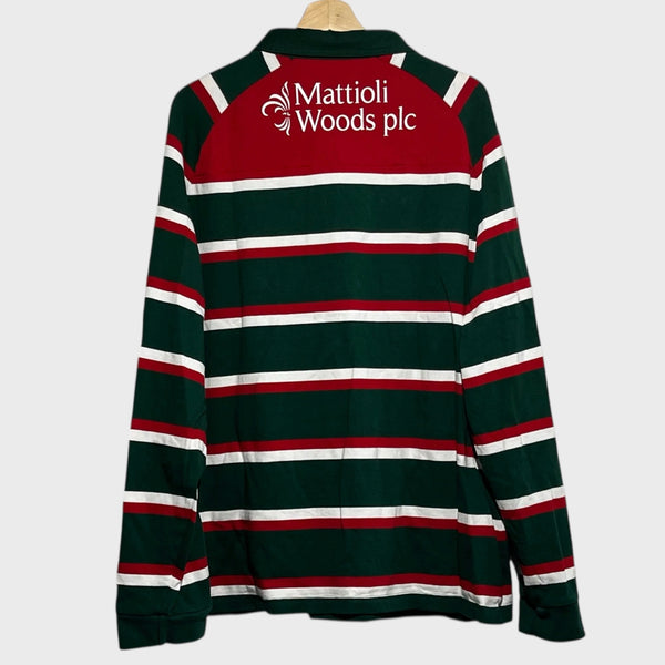 Leicester Tigers 2013/14 Long Sleeve Rugby Shirt Jersey 4XL (Fits Smaller)