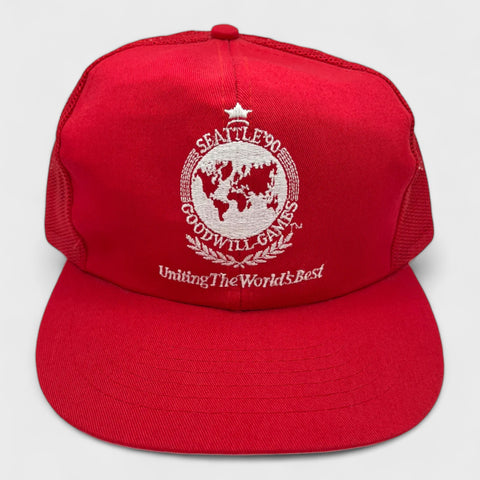 1990 Seattle Goodwill Games Trucker Hat