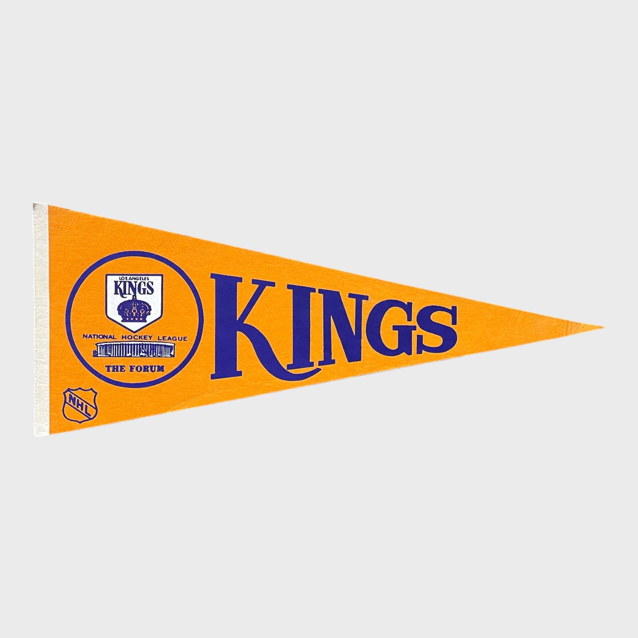 Vintage 1970s Los Angeles Kings Pennant
