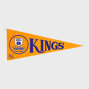 Vintage 1970s Los Angeles Kings Pennant