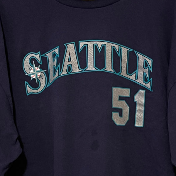 Vintage Ichiro Seattle Mariners Jersey Shirt 2XL