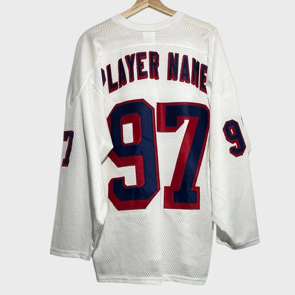Vintage 1997 Stahls’ Salesman Sample Hockey Jersey XL
