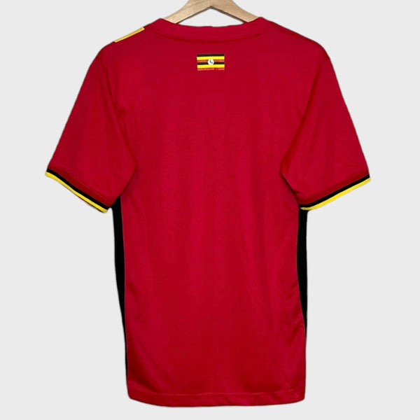 Uganda Home Soccer Jersey L (Fits M)