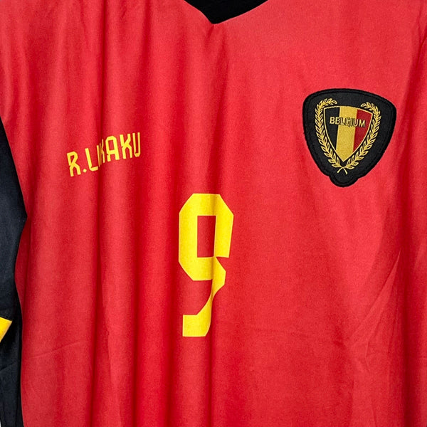 Romelu Lukaku Belgium Home Soccer Jersey M