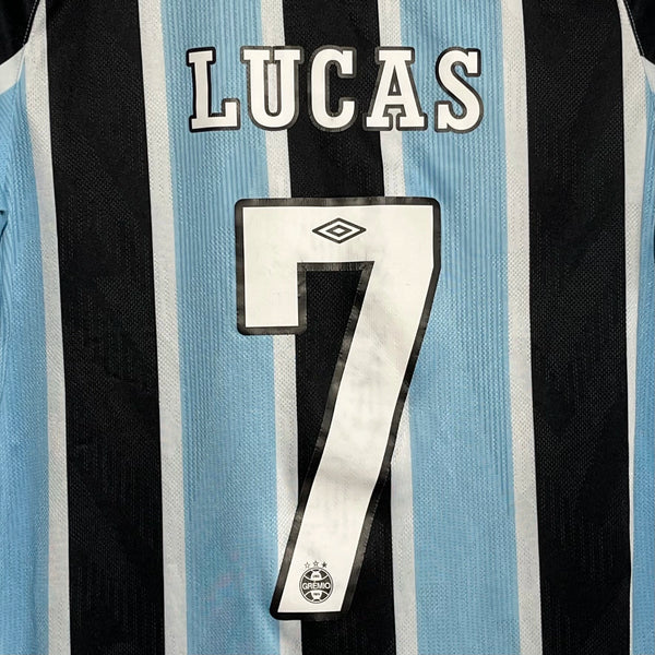 Lucas Leiva Gremio FBPA 2021/22 Home Soccer Jersey Youth XL