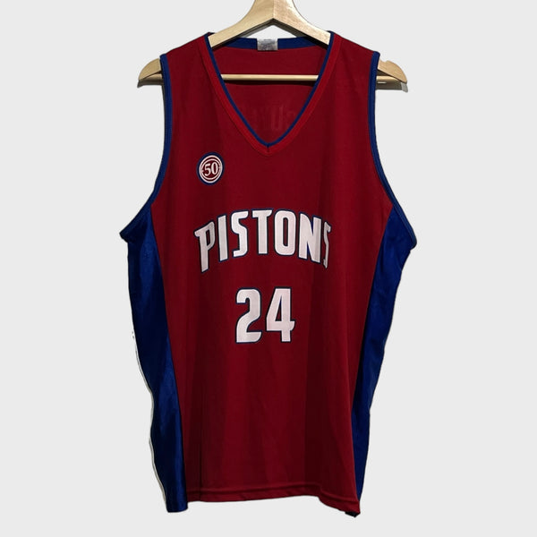 Antonio McDyess Detroit Pistons Jersey L