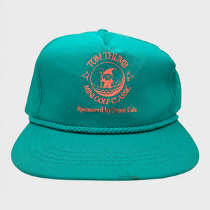 Vintage 1980s Tom Thumb Mini Golf Classic Snapback Hat