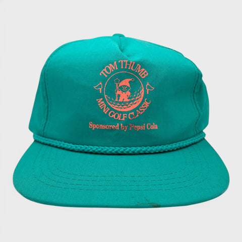 Vintage 1980s Tom Thumb Mini Golf Classic Snapback Hat
