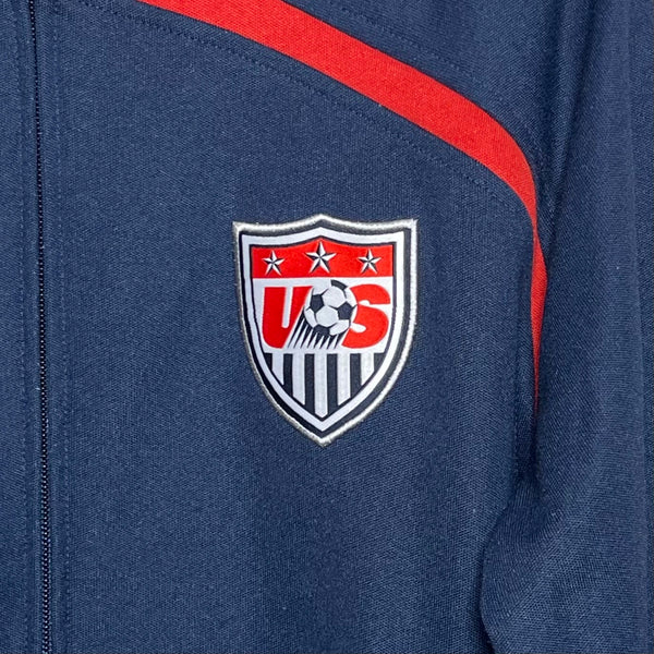 USMNT US Soccer 2008 Pre Match Track Jacket L