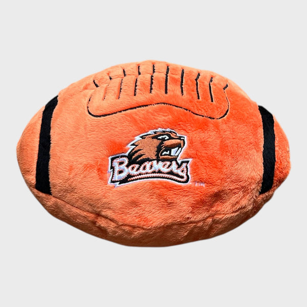 Benny Beaver Oregon State OSU Mascot 12” Reversible Plush Football Doll