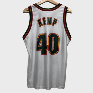 Vintage Shawn Kemp Seattle SuperSonics Jersey M