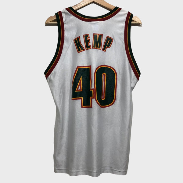 Vintage Shawn Kemp Seattle SuperSonics Jersey M