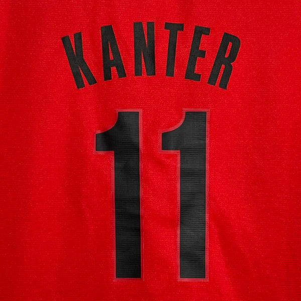Enes Kanter Portland Trail Blazers Sleeved Basketball Jersey Women’s S