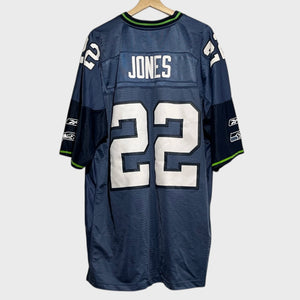 Julius Jones Seattle Seahawks Football Jersey 2XL
