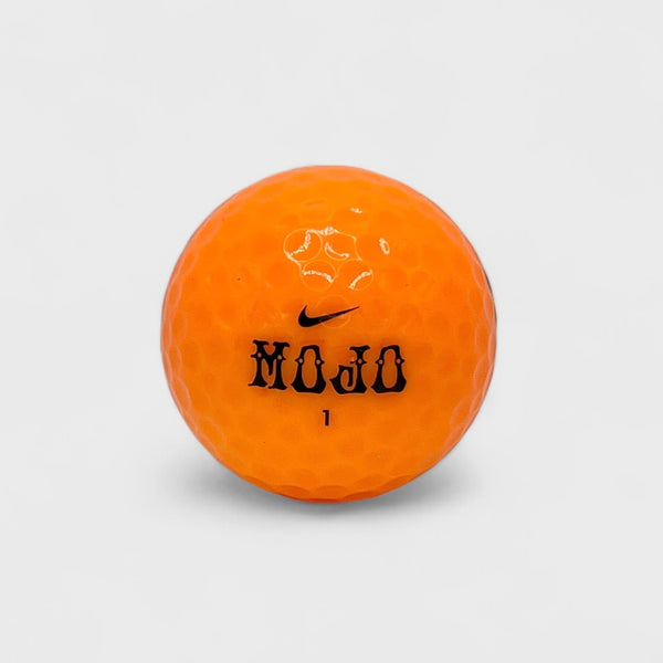 Nike orange fashion golf balls