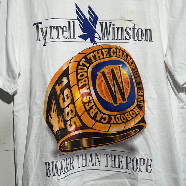Aime Leon Dore Tyrrell Winston “Bigger Than The Pope” Shirt L