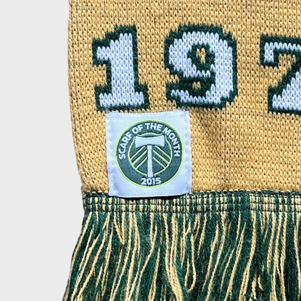 Portland Timbers 2015 Soccer Scarf Of The Month