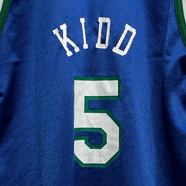 Vintage Jason Kidd Dallas Mavericks Jersey Youth L