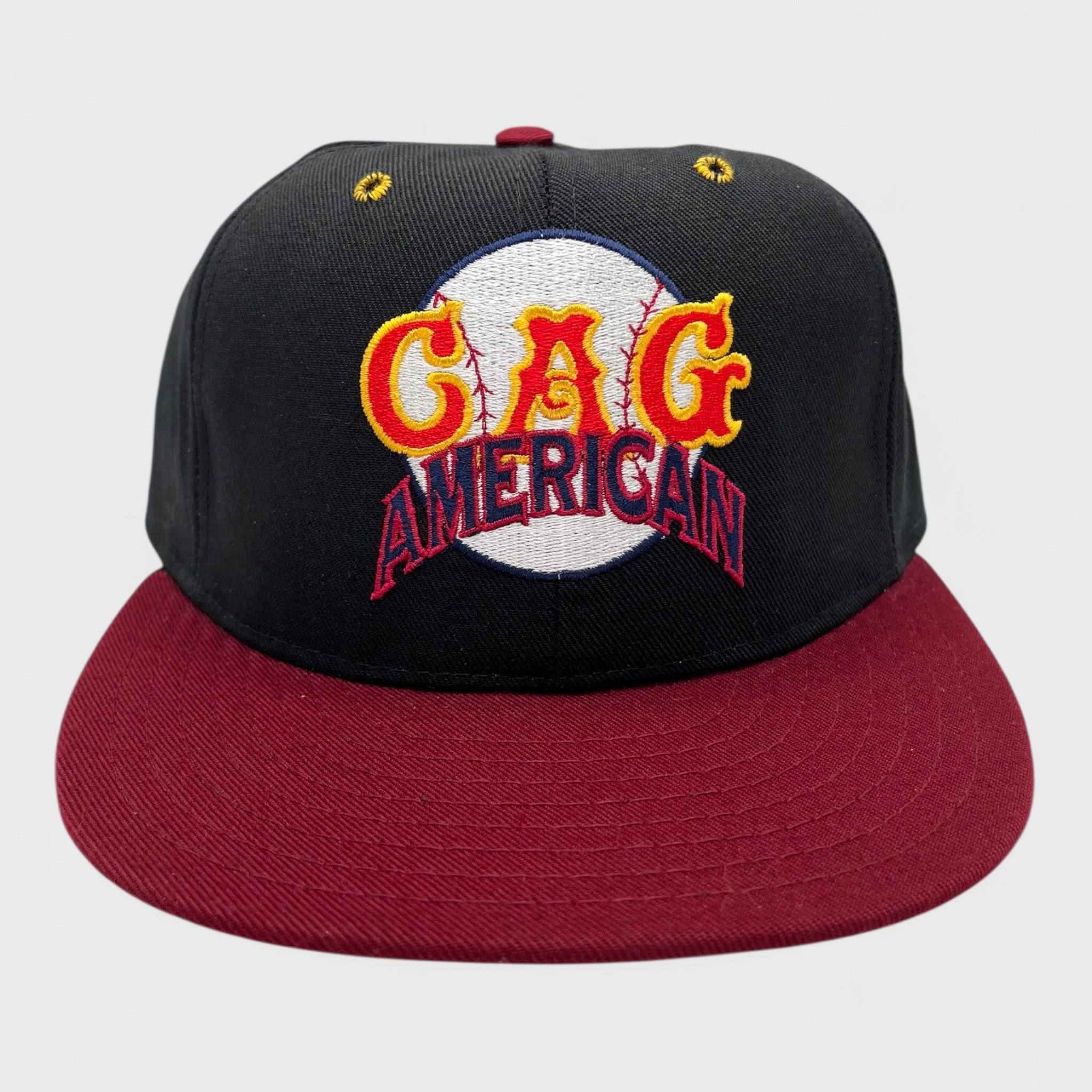 Vintage 1990s Chicago American Giants Negro Leagues Fitted Hat 7 1/4
