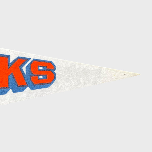Vintage 1980s New York Knicks Pennant