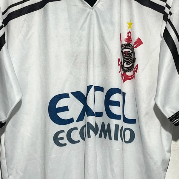 SC Corinthians 1997/98 Home Soccer Jersey L