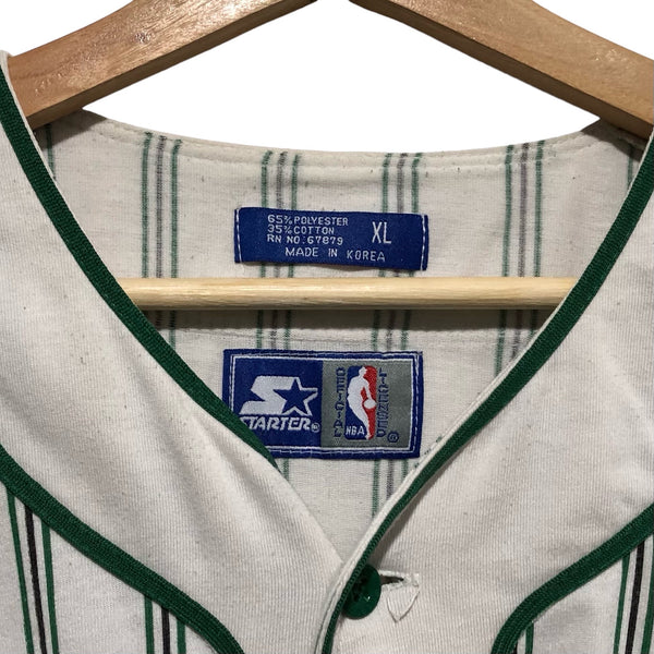 Vintage Boston Celtics Baseball Jersey XL