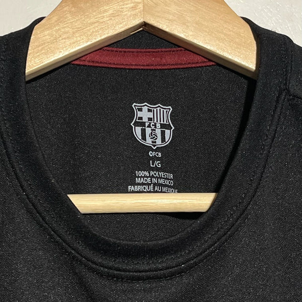 Lionel Messi FC Barcelona Soccer Tee Shirt Youth L