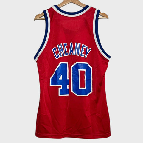 Vintage 1990s Calbert Cheaney Washington Bullets Basketball Jersey M