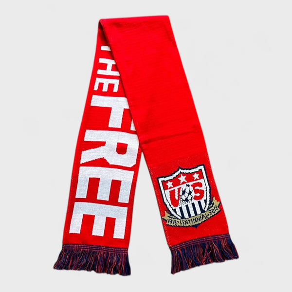 USMNT 2013 USA vs Mexico Soccer Match Scarf