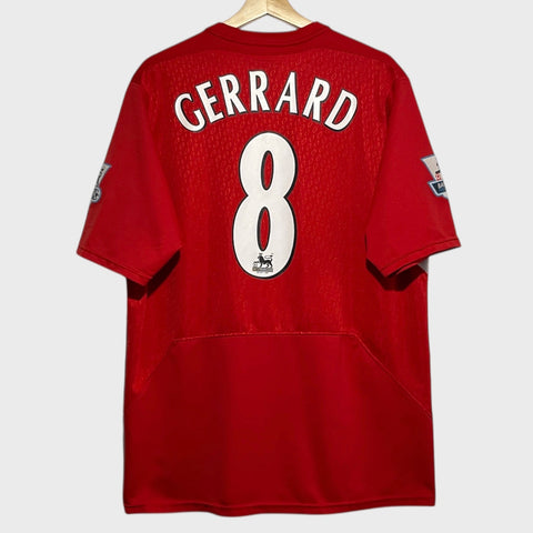 Steven Gerrard Liverpool FC 2004/06 Home Soccer Jersey L