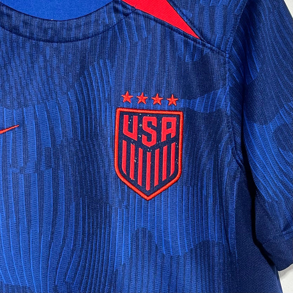 USWNT US Soccer 2023 Women’s World Cup Away Jersey Youth M