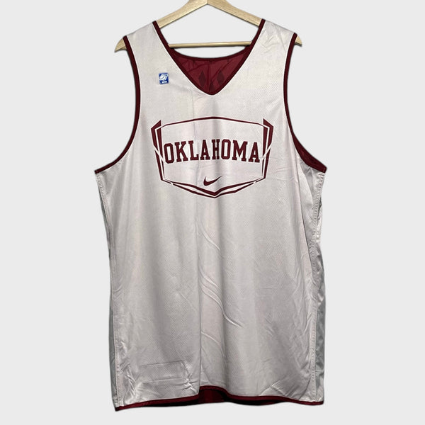 Oklahoma Sooners Team Issued Basketball Practice Jersey L