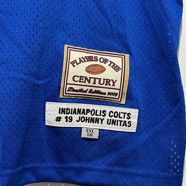 Johnny Unitas Indianapolis Colts Football Jersey 3XL