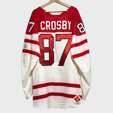 Sidney Crosby Canada 2010 Olympic Pro Cut Hockey Jersey 4XL