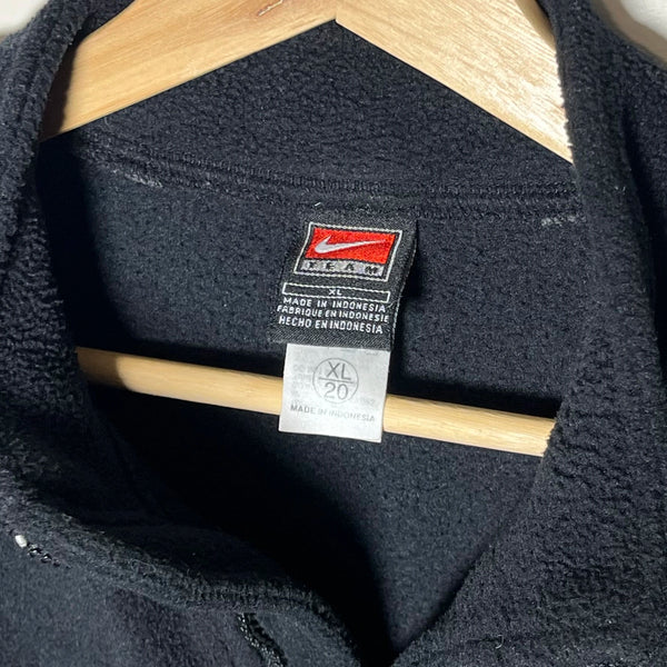 Vintage Portland Trail Blazers Quarter-Zip Fleece Sweatshirt Youth XL