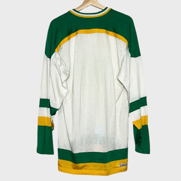 Vintage 1970s Minnesota North Stars Hockey Jersey M