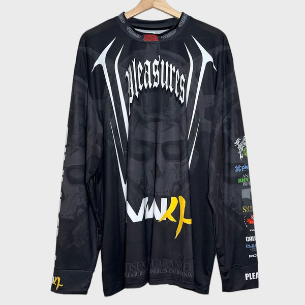 Pleasures Call Of Duty Sponsors Long Sleeve Jersey XL