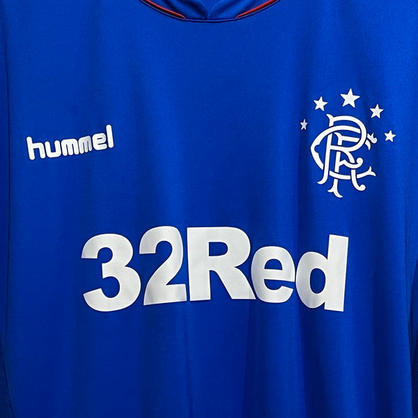 2018/19 Glasgow Rangers Home Jersey 2XL