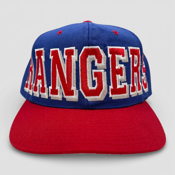 Vintage 1990s New York Rangers Hockey Snapback Hat