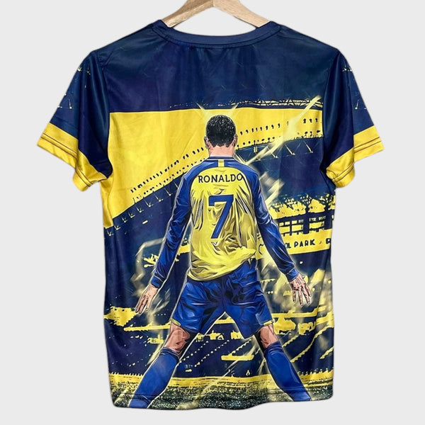 Cristiano Ronaldo Al-Nassr Soccer Jersey Youth L