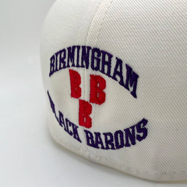 Vintage 1990s Birmingham Black Barons Negro Leagues Fitted Hat 7 1/8