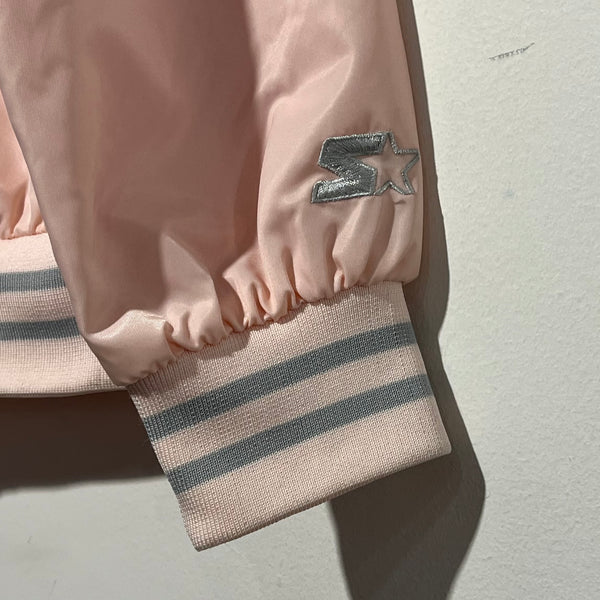 Starter Pink Satin Jacket M