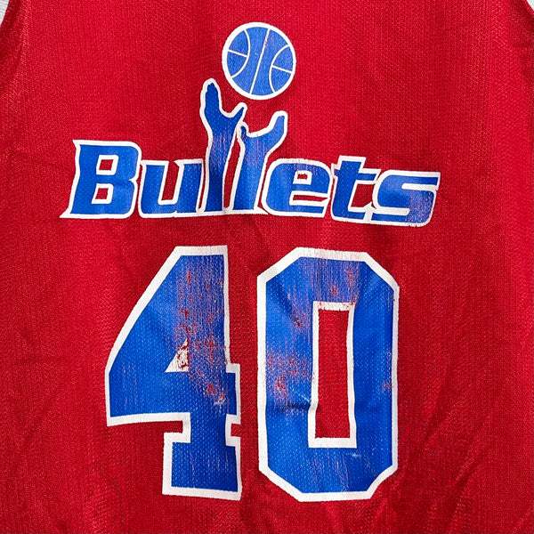 Vintage 1990s Calbert Cheaney Washington Bullets Basketball Jersey M